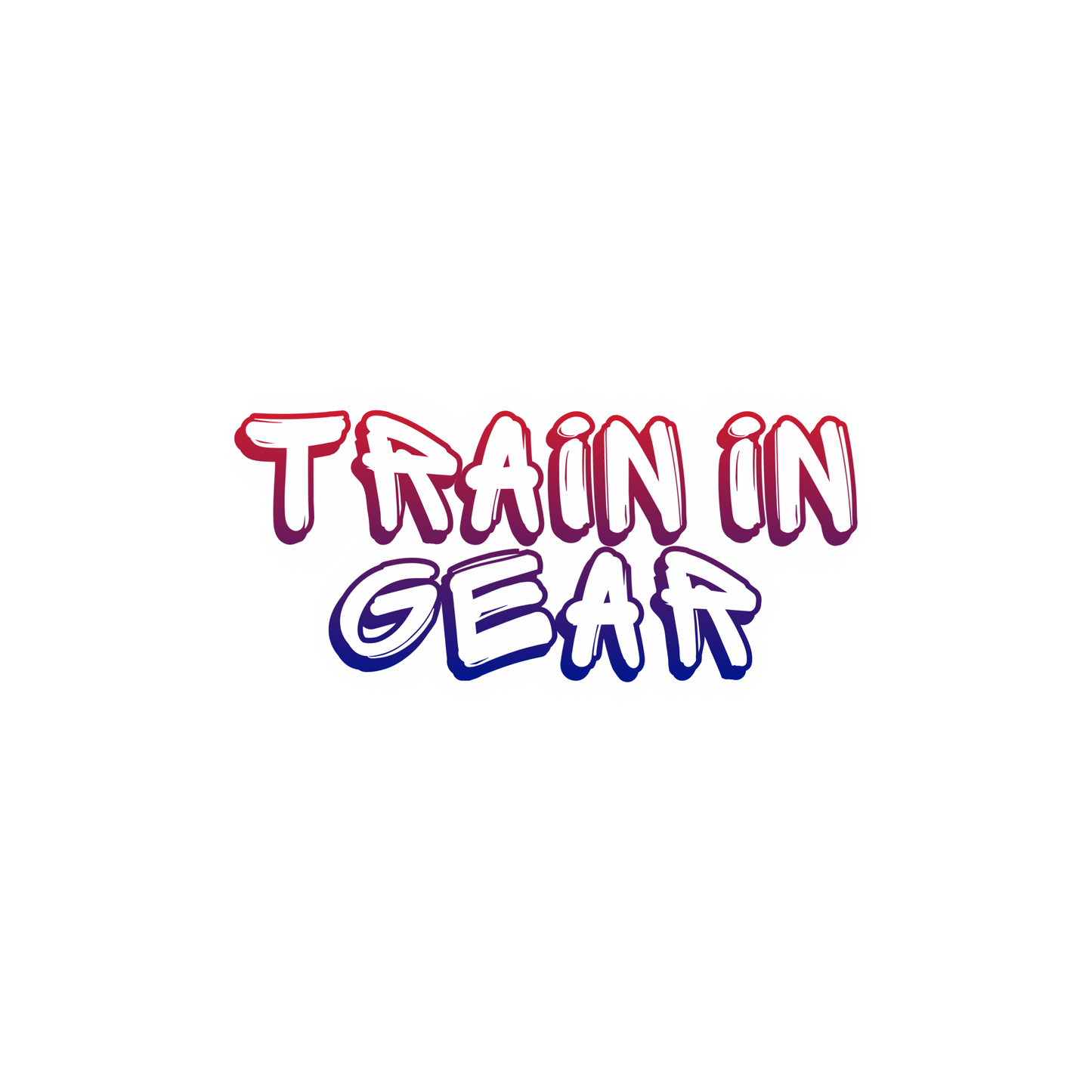 Train In Gear Sticker
