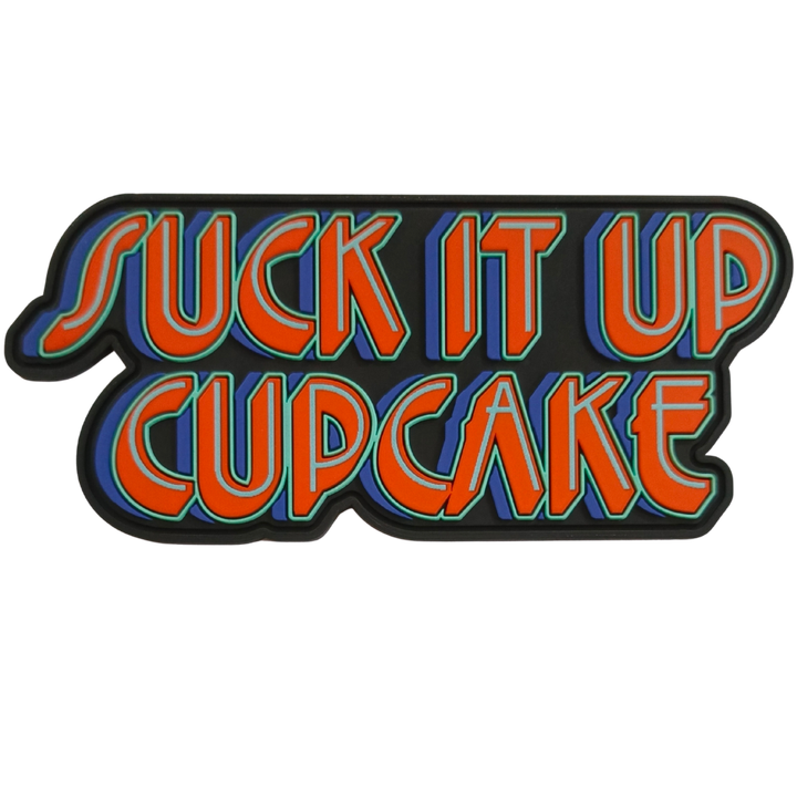 Suck It Up Cupcake PVC Patch
