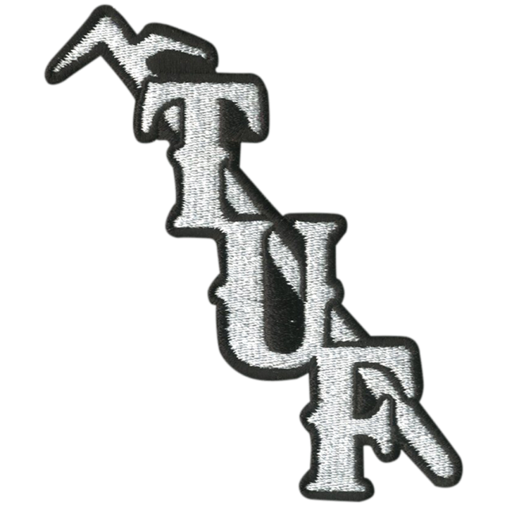TUF Diagonal Embroidered Patch