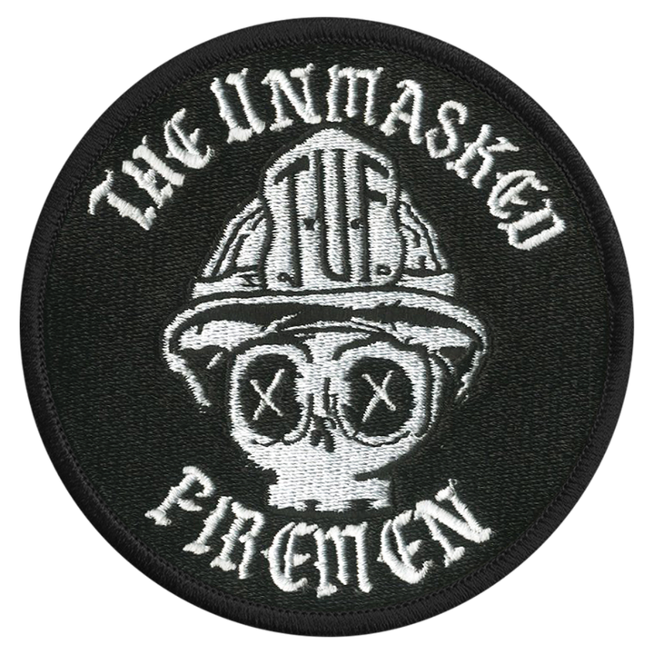 The Unmasked Firemen Logo Embroidered Patch