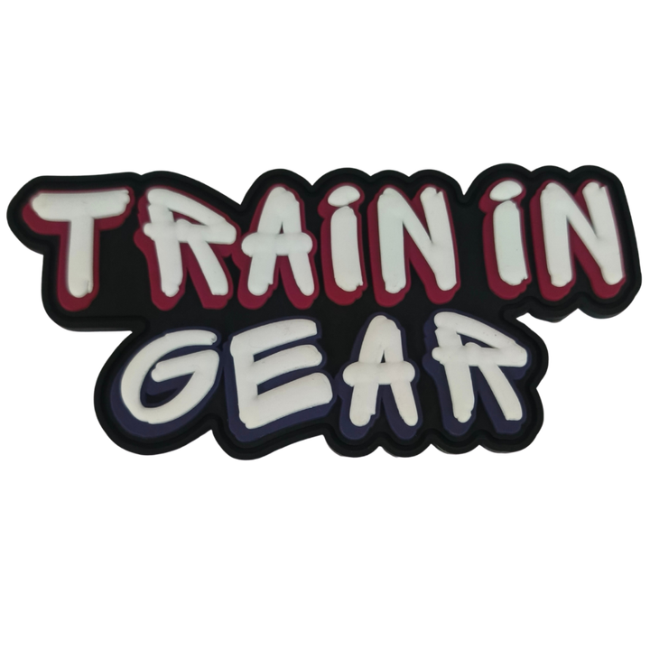 Train In Gear PVC Patch