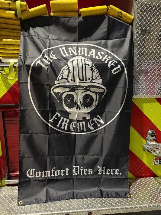 Comfort Dies Here Flag