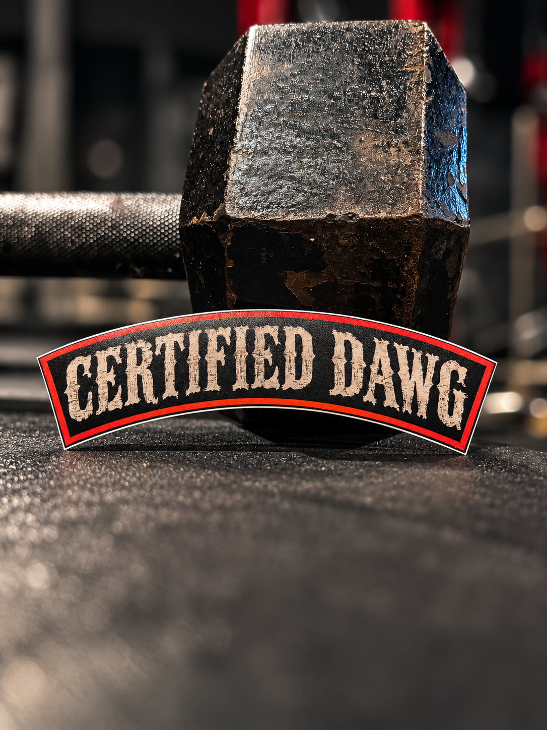 Certified Dawg Sticker