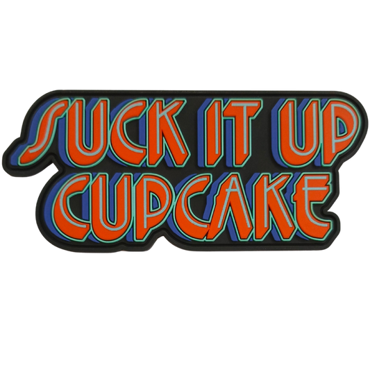 Suck It Up Cupcake PVC Patch