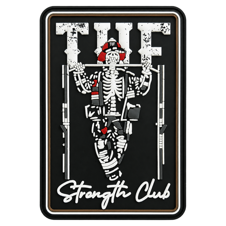 TUF Strength Club Playing Card PVC Patch