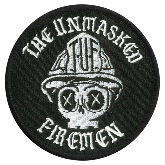 The Unmasked Firemen Logo Embroidered Patch