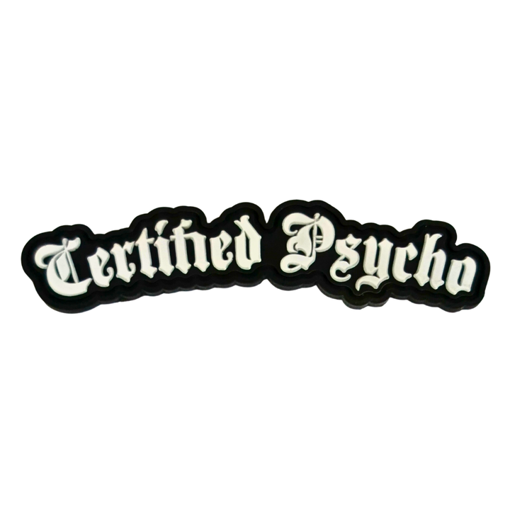 Certified Psycho PVC Patch