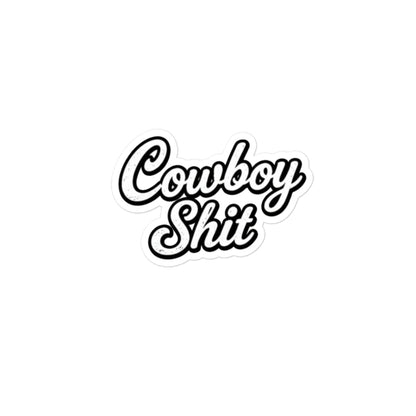 Cowboy Shit Sticker